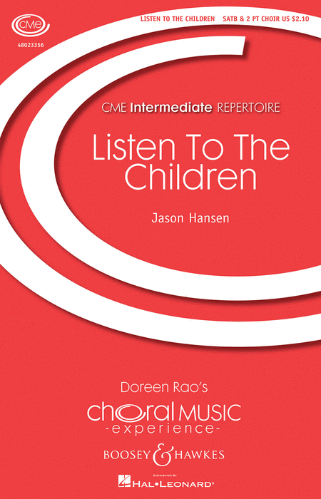 Listen to the Children : SATB : Jason Hansen : Jason Hansen : Sheet Music : 48023356 : 888680038052