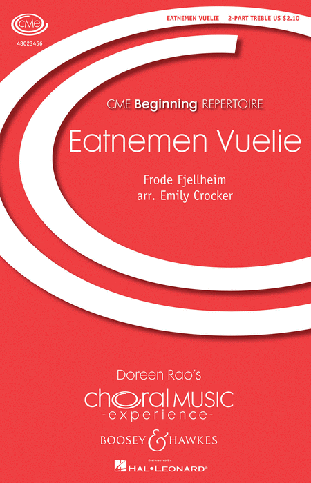 Eatnemen Vuelie : SA : Emily Crocker : Frode Fjellheim : Frozen : Sheet Music : 48023456 : 888680049492