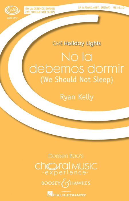 We Should Not Sleep : SA : Ryan Kelly : Ryan Kelly : Sheet Music : 48023732 : 888680105044