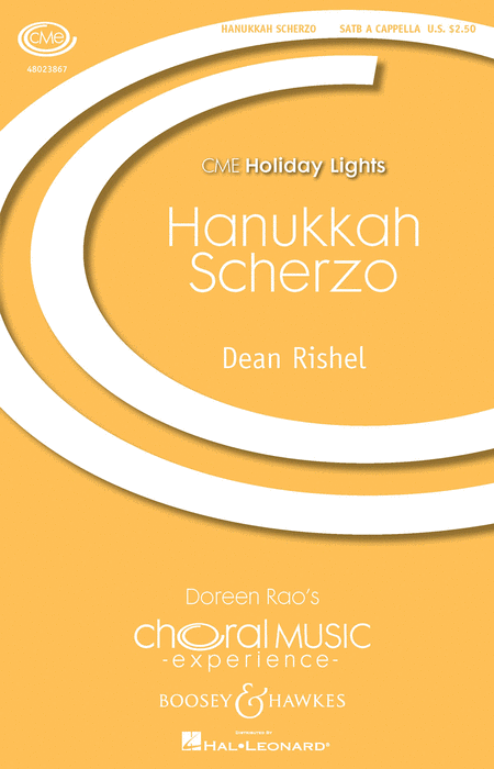 Hanukkah Scherzo : SATB : Dean Rishel : Dean Rishel : Sheet Music : 48023867 : 888680637521