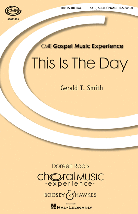 This Is the Day : SATB : Gerald Smith : Gerald Smith : Sheet Music : 48023905 : 888680641764