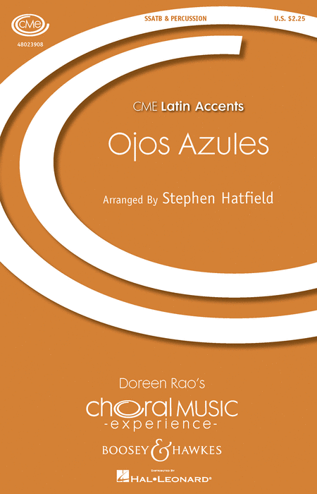 Ojos Azules : SATB : Stephen Hatfield : Sheet Music : 48023908 : 888680642532