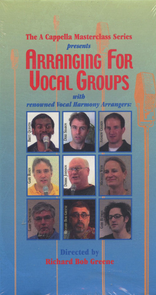 Various Arrangers : Arranging for Vocal Groups Video : Video : 602437481539