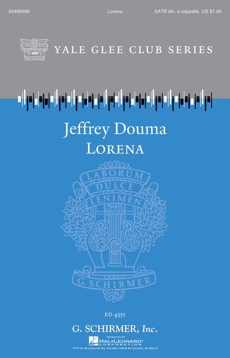 Lorena : SATB : Jeffrey Douma : Sheet Music : 50499568 : 884088987909 : 1480371181