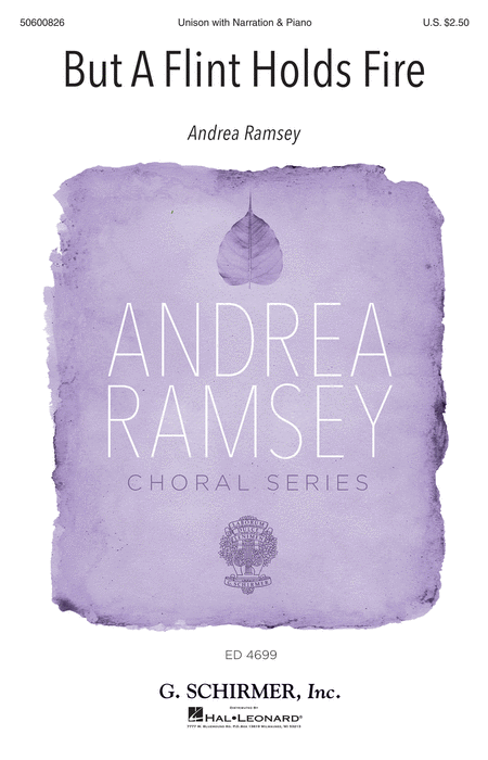 But a Flint Holds Fire : SA : Andrea Ramsey : Andrea Ramsey : Sheet Music : 50600826 : 888680665418 : 1495088170