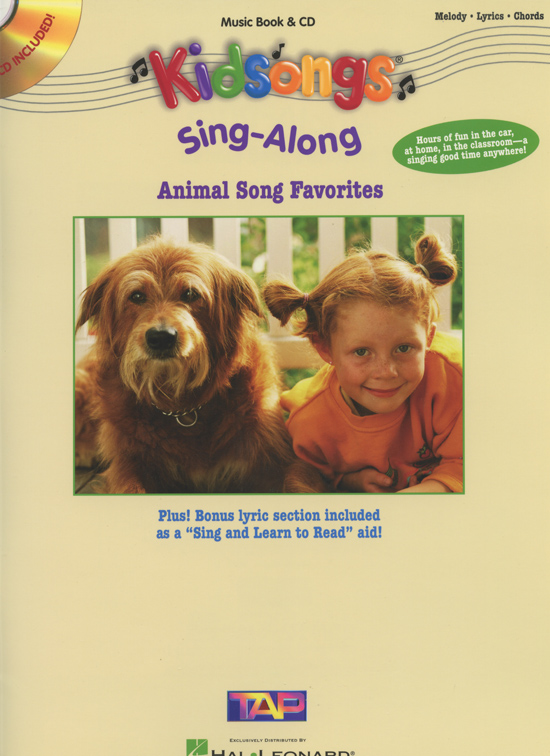 Kids Songs : Animal Song Favorites : Unison : Songbook & 1 CD : 00316077