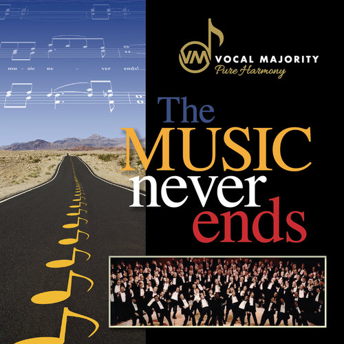 Vocal Majority : The Music Never Ends : 1 CD : Jim Clancy : VM11000