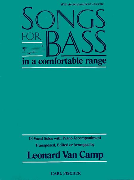 Leonard Van Camp : Songs For Bass in a Comfortable Range : Solo : Songbook & CD : 05201