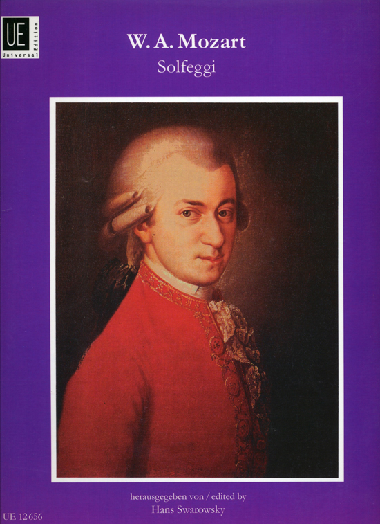 Wolfgang Amadeus Mozart : Solfeggios and Vocal Exercises : Solo : Vocal Warm Up Exercises : UEO12656