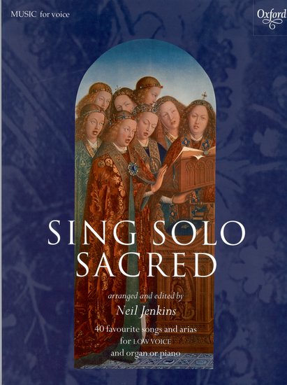 Neil Jenkins : Sing Solo Sacred - Low Voice : Solo : Songbook : 0193457857