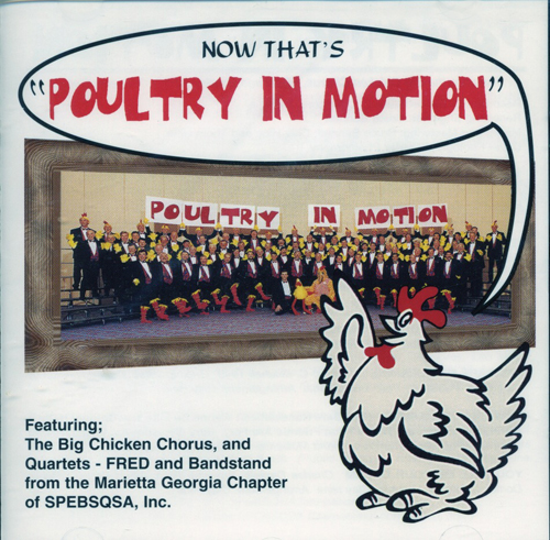 Big Chicken Chorus : Poultry In Motion : 1 CD : Clay Hine : 