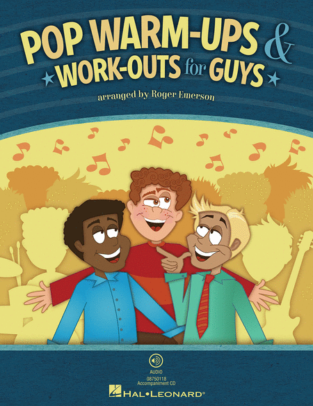 Roger Emerson : Pop Warm-Ups & Work-Outs for Guys : 01 Book & CD Warm Up : 08750118