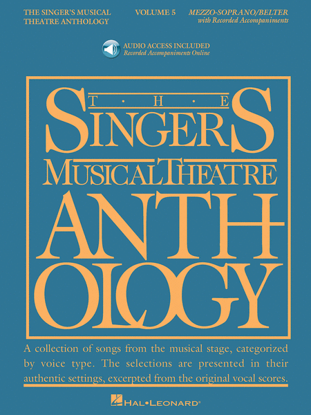 Richard Walters (editor) : Singer's Musical Theatre Anthology - Mezzo-Soprano Book - Vol. 5 : Solo : Songbook & CD : 884088191863 : 9781423447122 : 00001163