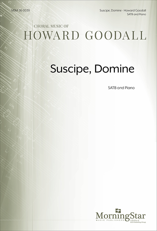Suscipe, Domine : SATB : Howard Goodall : Howard Goodall : Sheet Music : 56-0039