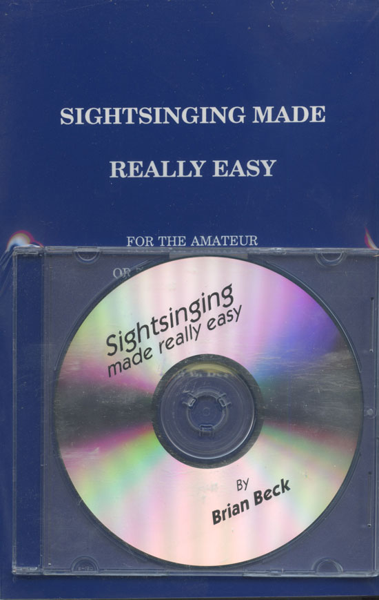 Brian Beck : Sightsinging Made Really Easy : Book & 1 CD : 3108