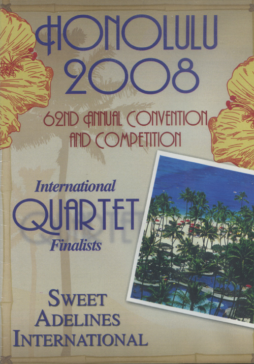 Sweet Adelines : Top Quartets 2008 : DVD : AV1049
