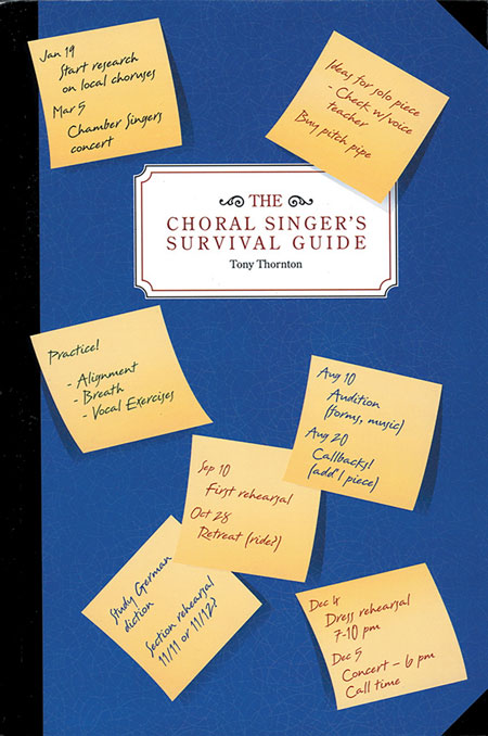 Tony Thornton : The Choral Singer's Survival Guide : Book & 1 CD : G-6867