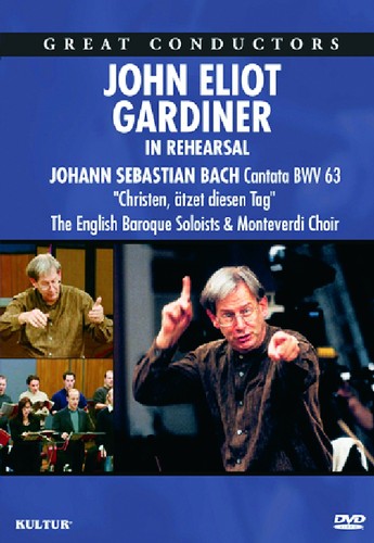 John Eliot Gardiner : In Rehearsal with the English Baroque Soloists and Monteverdi Choir : DVD : D4576