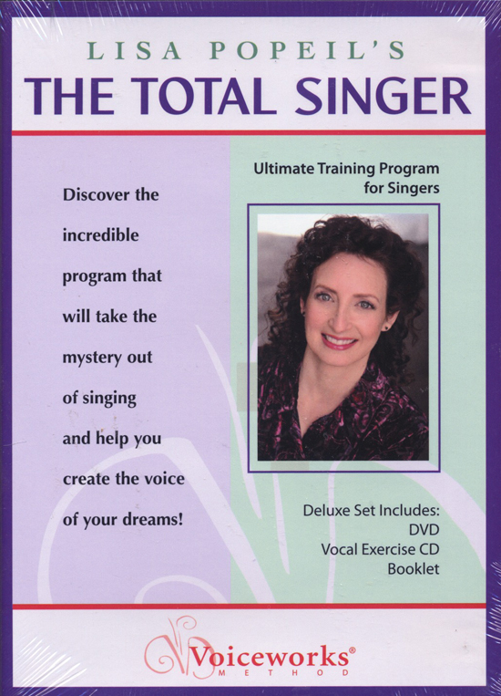 Lisa Popeil : The Total Singer : Solo : 01 Book & DVD