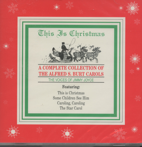 Alfred Burt and Jimmy Joyce Singers : This Is Christmas : 1 CD : 6 48264 42222 2 : 4222