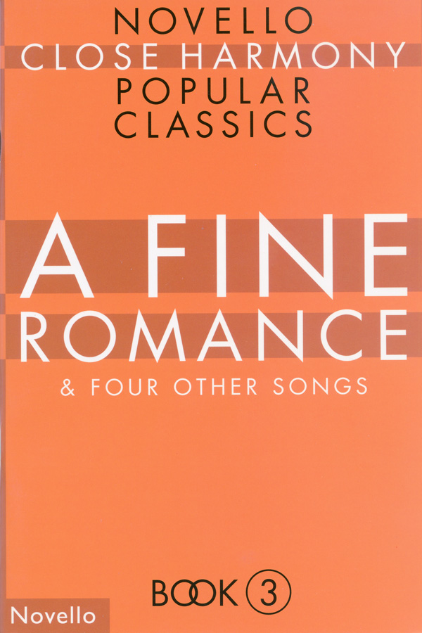 Close Harmony Popular Classics : A Fine Romance & 4 Other Songs : TTBB : Songbook : 14041463