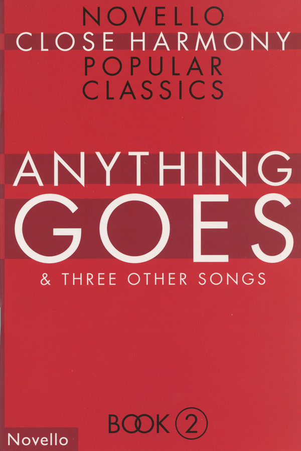 Close Harmony Popular Classics : <span style="color:red;">Anything Goes</span> & 3 Other Songs : TTBB : Songbook : 14041464