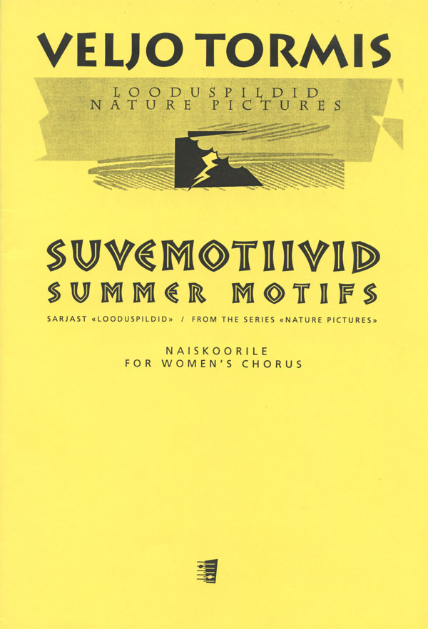 Veljo Tormis : Summer Motifs : SSAA : Songbook : 073999925432 : 48016269