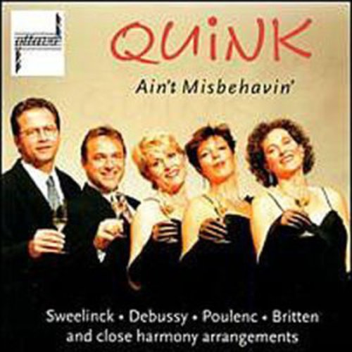 Quink Vocal Ensemble : <span style="color:red;">Ain't Misbehavin'</span> : 1 CD : otr 19862