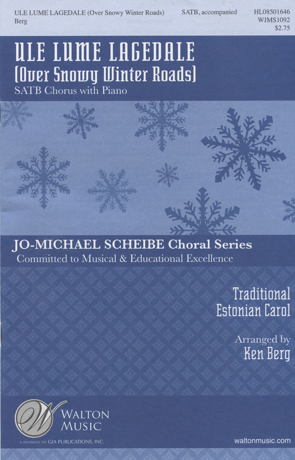 Ken Berg : Three Estonian Carols : SATB : Sheet Music Collection