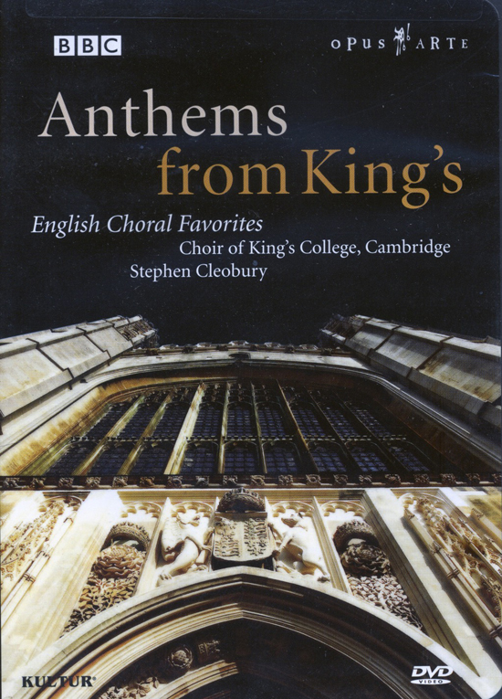 Choir of King's College, Cambridge : Anthems From King's : DVD : Stephen Cleobury :  : OA0835D