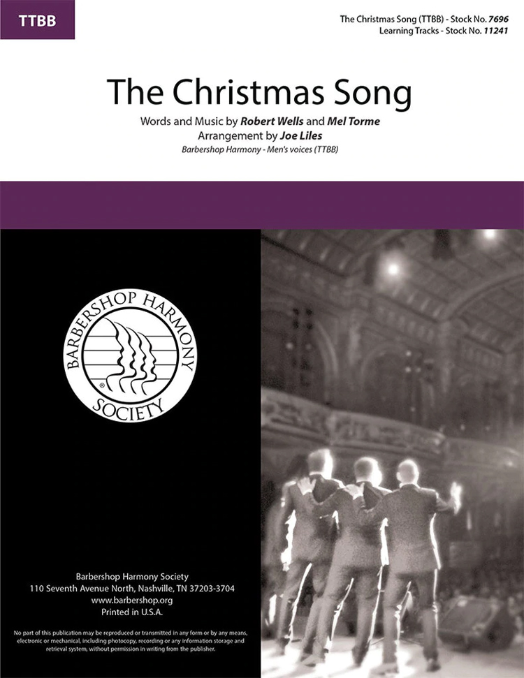 The Christmas Song : TTBB : Joe Liles : Sheet Music : 7696