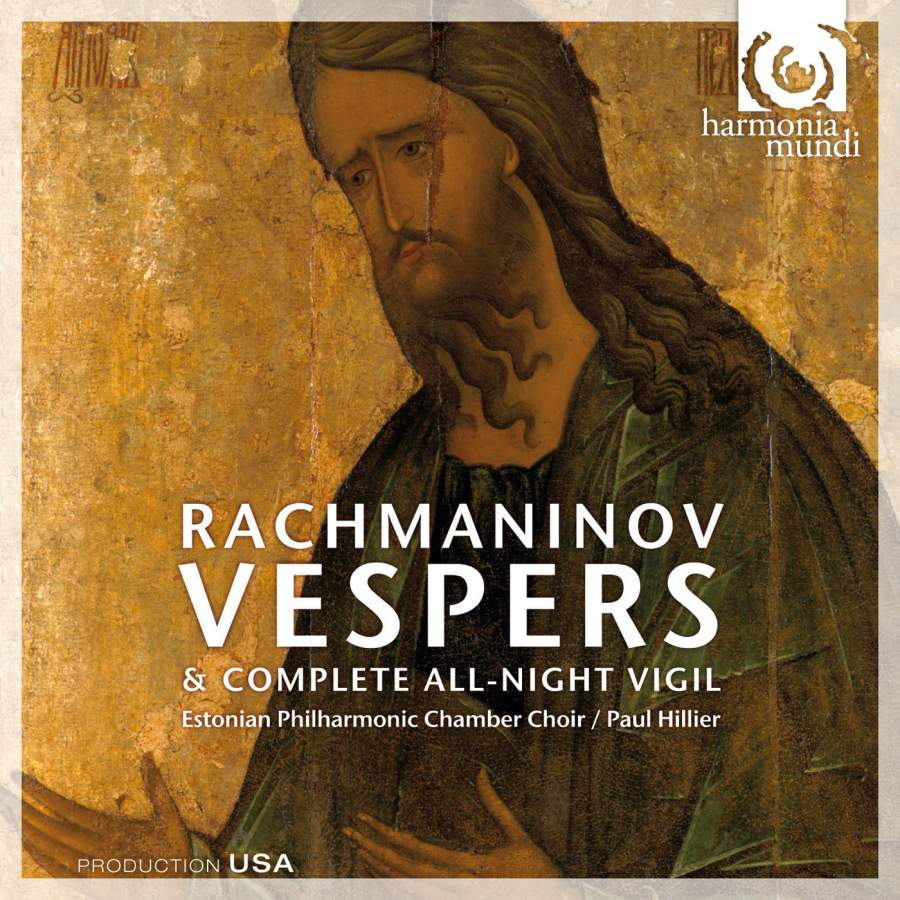 Estonian Philharmonic Chamber Choir : Rachmaninov - Vespers : SACD : Paul Hillier : Sergei Rachmaninoff : HMU 807504