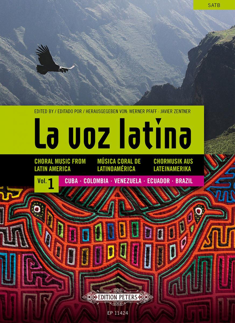 Javier Zentner : La Voz Latina - Volume 1 : SATB : Songbook : 98-EP11424