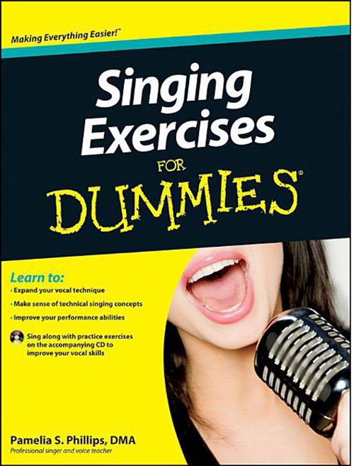 Pamelia Phillips : Singing Exercises for Dummies : Book & 1 CD : 9781118281086
