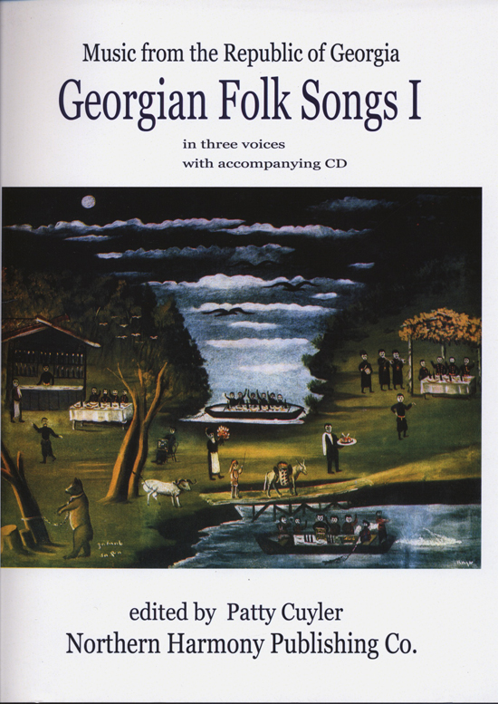 Various Arrangers : Georgian Folk Songs Vol 1 : SATB : Songbook & 1 CD