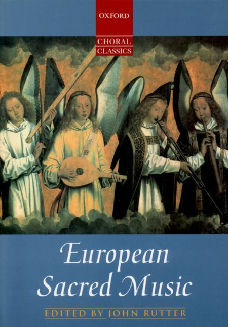 John Rutter (Editor) : European Sacred Music : SATB : Songbook : John Rutter : 9780193436954