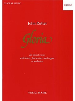John Rutter : Gloria : SATB : Songbook : John Rutter : 0193380625