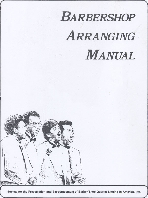 Barbershop Harmony Society : Barbershop  Manual : Book : 4031