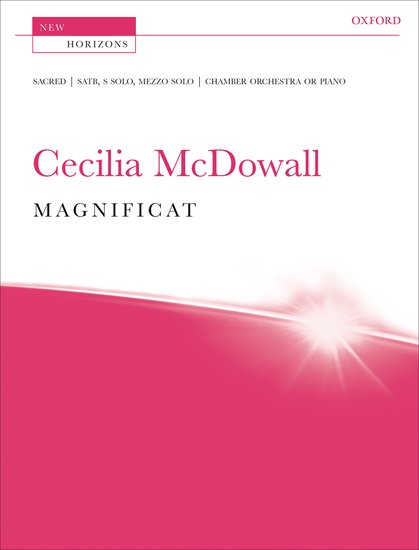 Cecilia McDowall : Magnificat : SATB : Songbook : 9780193359482 : 9780193359482