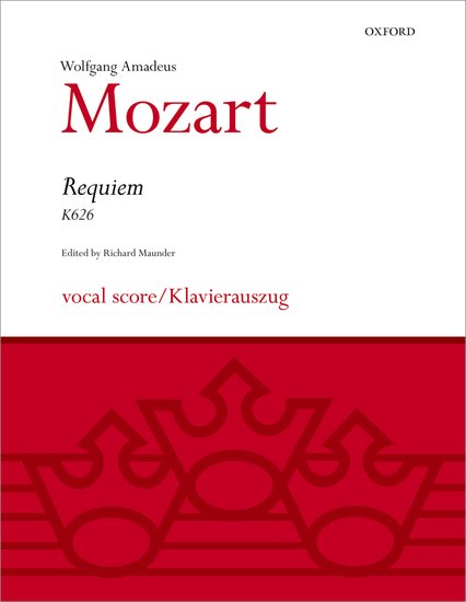 Wolfgang Amadeus Mozart : Requiem : SATB : Songbook : 9780193376175 : 9780193376175