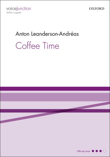 Coffee Time : SATB : Anton Leanderson-Andreas : Anton Leanderson-Andreas : Sheet Music : 9780193399372