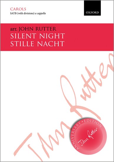 Silent Night : SATB : John Rutter : John Rutter : Sheet Music : 9780193407510