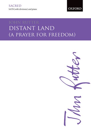 Distant Land : SATB : John Rutter : Sheet Music : 9780193416567