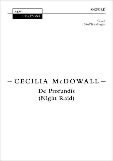 De Profundis : SSATB : Cecilia McDowall : Sheet Music : 9780193522954
