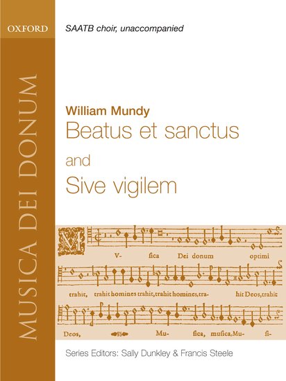 Beatus et Sanctus, sive vigilem : William Mundy : William Mundy : Sheet Music : 9780193870055