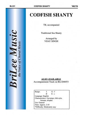 Codfish Shanty : TB : Vijay Singh : Sheet Music : BL331