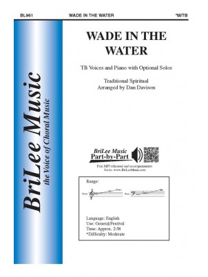 Wade in the Water : Dan Davison : Traditional Spiritual : Sheet Music : BL961