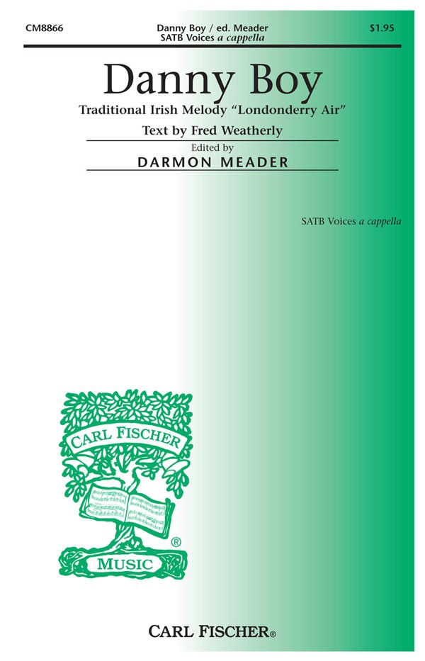 Danny Boy : SATB : Darmon Meader : Sheet Music : CM8866