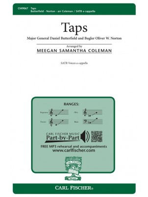 Taps : SATB : Samantha Coleman : Samantha Coleman : 1 CD : CM9067