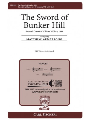 The Sword Of Bunker Hill : TTB : Matthew Armstrong : Bernard Covert, William Wallace : CM9205